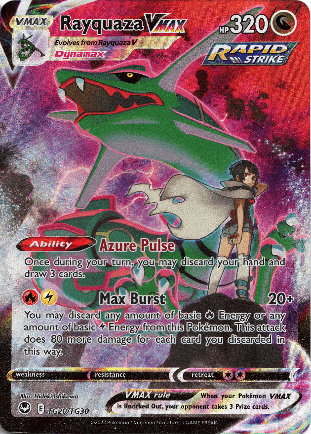 Rayquaza VMax TG 20