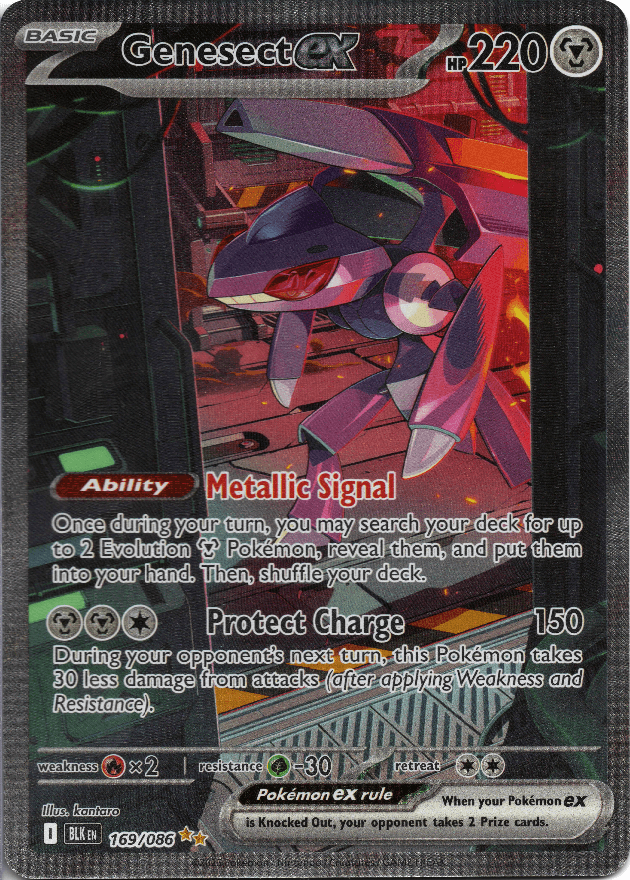 Genesect ex - 169/086