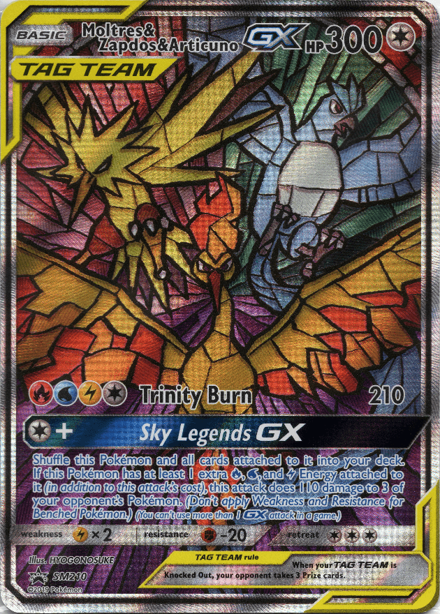 Moltres & Zapdos & Articuno GX
