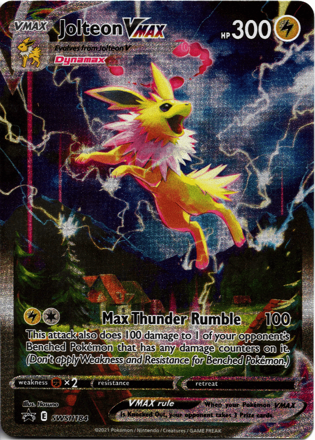 Jolteon VMax SWSH 184 - Promo